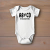 Baby Bodysuit - AB/CD - For Those About to Talk