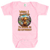 Custom Baby Bodysuit - When I Grow Up, I'm Gonna Be ...