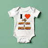 Custom Personalized Baby Bodysuit - I Love My Aunt & Uncle