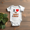Baby Bodysuit - I Love My Aunt and Uncle