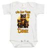 Custom Baby Bodysuit - And Baby Makes 3
