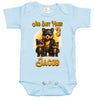 Custom Baby Bodysuit - And Baby Makes 3