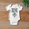 Baby Bodysuit - Earth Human Freedom Love