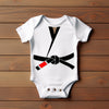 Baby Bodysuit - Black Belt Martial Arts Karate Gi