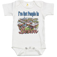 Baby Bodysuit - I've Got People in Boston
