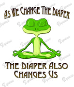 Baby Bodysuit - As We Change the Diaper