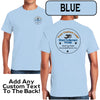 Custom Personalized Double-Sided Logo T-Shirts for Your Business or Team