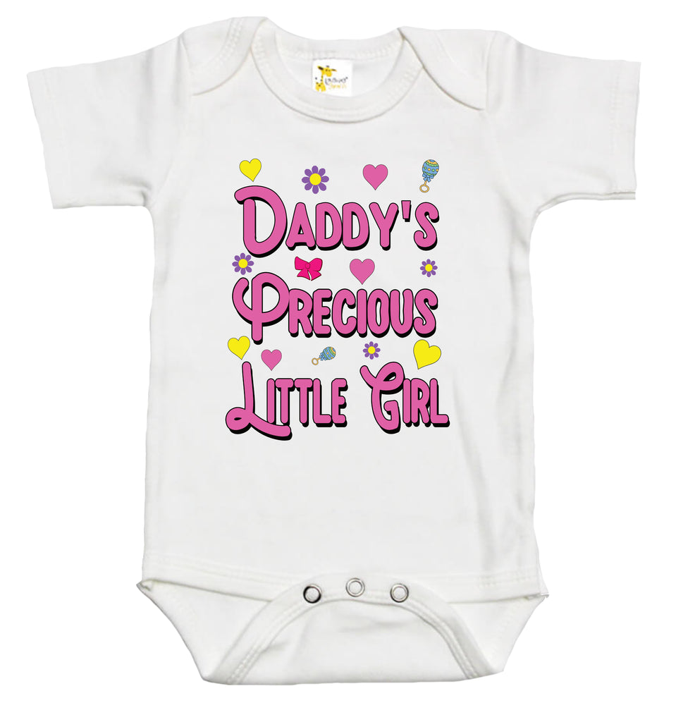 Daddy's Little Girl Baby Girl Daddy Shirts Daddy's Little