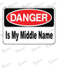 Baby Bodysuit - Danger Is My Middle Name