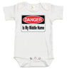 Baby Bodysuit - Danger Is My Middle Name