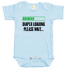 Baby Bodysuit - Diaper Loading, Please Wait