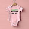 Baby Bodysuit - Diaper Loading, Please Wait