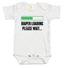 Baby Bodysuit - Diaper Loading, Please Wait
