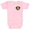 Baby Bodysuit - Dog's Head Peeking Through