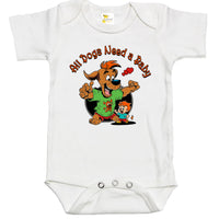 Baby Bodysuit - All Dogs Need a Baby