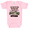 Baby Bodysuit - Hunting With Dad