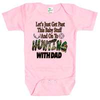 Baby Bodysuit - Hunting With Dad