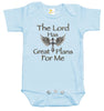 Baby Bodysuit - The Lord Has Great Plans for Me