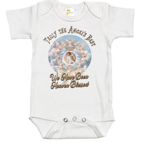 Baby Bodysuit - Custom Personalized Heaven Blessed - Upload Your Photo