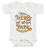 Baby Bodysuit - I Have a Hero and Call Him Papa
