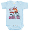 Baby Bodysuit - All I Want for My Birthday Is My First Hockey Stick