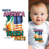 Baby Bodysuit - Made in America With Irish Parts