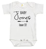 Custom Baby Bodysuit - Pregnancy Announcement
