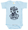 Baby Bodysuit - Ride to Live, Live to Ride