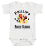 Custom Baby Bodysuit - Rookie Season with Baby's Name