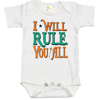 Baby Bodysuit - I Will Rule You All