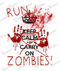 Baby Bodysuit - Run Zombies