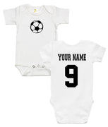 Baby Bodysuit - Custom Personalized Soccer Jersey
