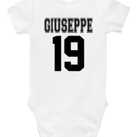 Baby Bodysuit - Custom Personalized Soccer Jersey