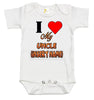 Custom Baby Bodysuit - I Love My Uncle