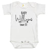 Custom Baby Bodysuit - Pregnancy Announcement