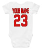 Baby Bodysuit - Custom Personalized Baseball Jersey