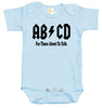 Baby Bodysuit - AB/CD - For Those About to Talk