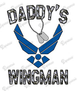 Baby Bodysuit - Air Force Daddy's Wingman