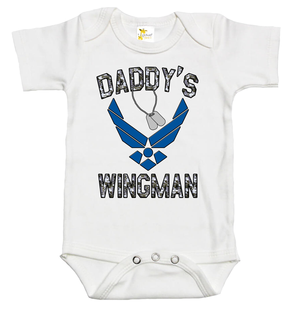 Baby Bodysuit - Air Force Daddy's Wingman
