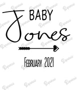 Custom Baby Bodysuit - Pregnancy Announcement