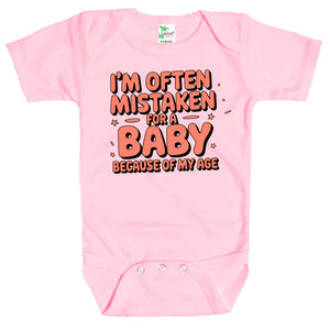 Baby Bodysuit - I'm Often Mistaken for a Baby