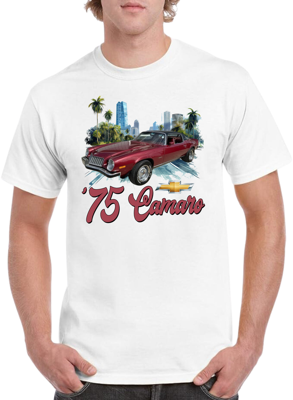 Custom Personalized Car T-Shirt with YOUR Uploaded Photo - ADD Year and Make of Car!