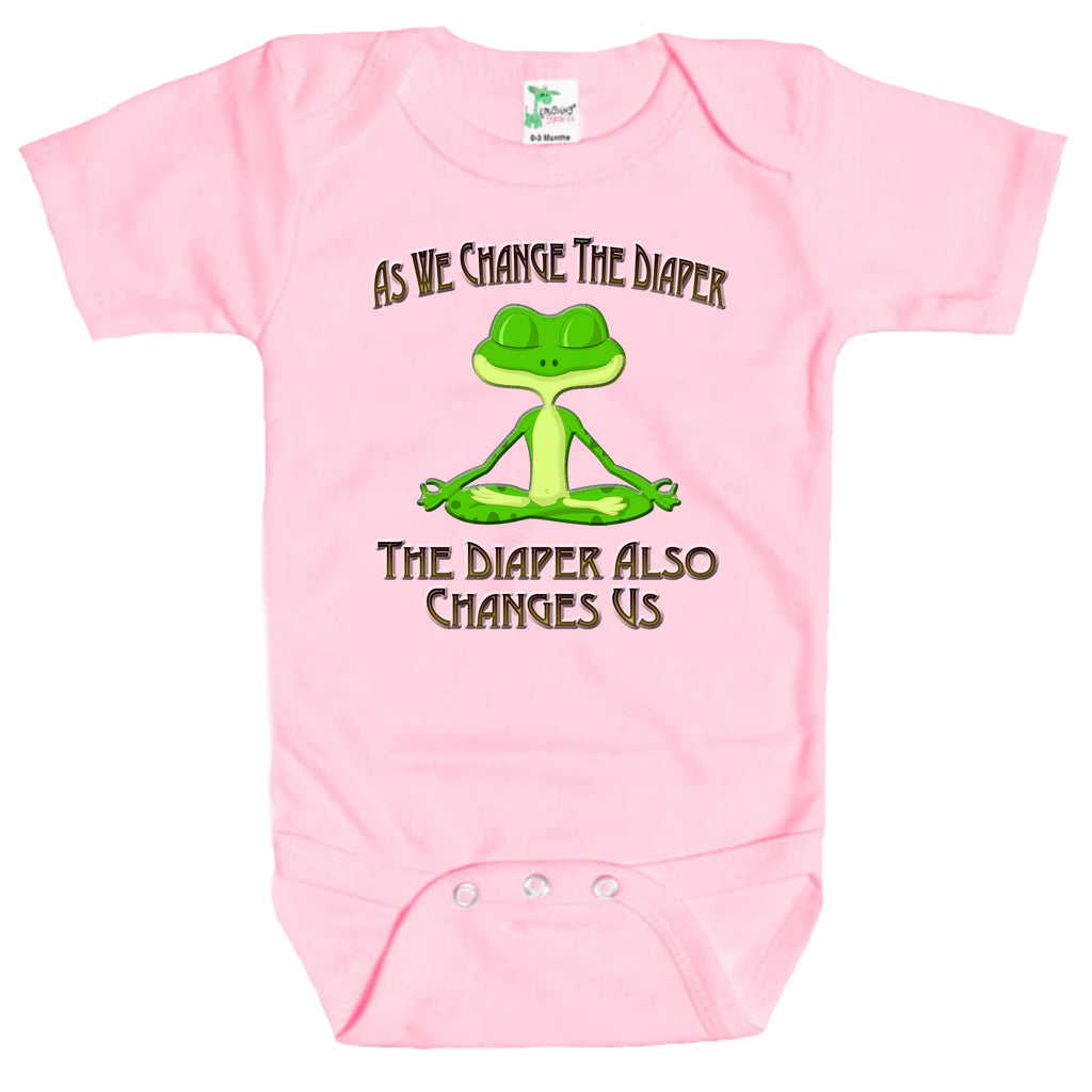 Baby Bodysuit - As We Change the Diaper