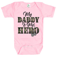Baby Bodysuit - My Daddy is My Hero