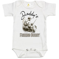 Baby Bodysuit - Daddy's Fishing Buddy