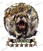 T-Shirt - Devil Dog - U.S. Marine Corps