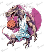 Toddler Tee - Dragon Basketball