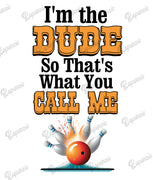 Baby Bodysuit - I'm the Dude, So That's What You Call Me