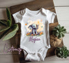 Baby Bodysuit - Custom Personalized Baby Elephant