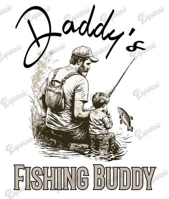 Daddys Future Fishing Buddy Infant Bodysuit Pregnancy Announcement